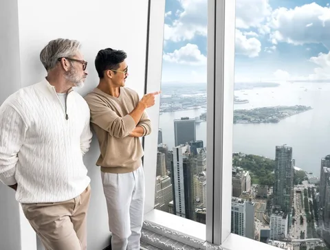 One World Observatory skip-the-line billet, indersiden af SkyPod-elevatoren