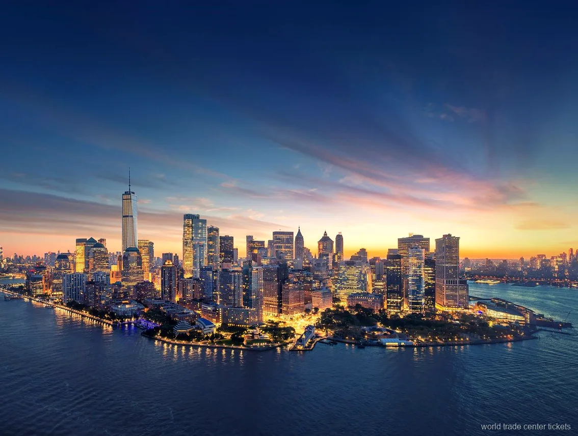 Udsigtsplatform på 100. etage ved One World Observatory