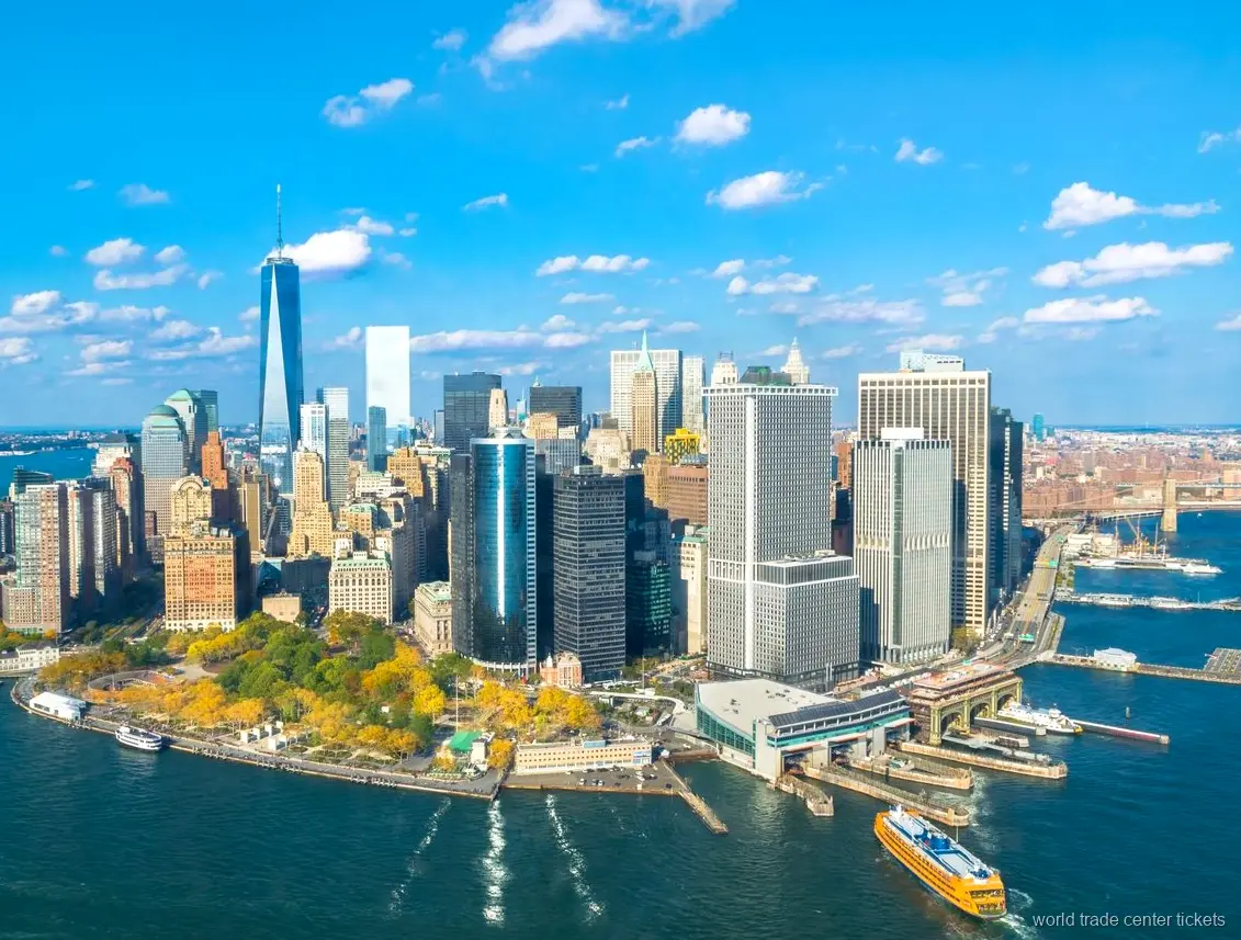 Vista del One World Observatory incluida en los tramos más largos del tour